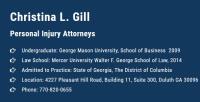 Christina L. Gill Injury Attorney image 1